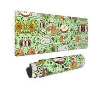 Guinea Pig Print Large Mouse Pad Non-Slip Desk Pad Protector Computer Keyboard Pad for Office Home 80 * 30 cm
