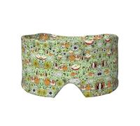 Guinea Pig Print Sleep Eye and Ear Muffs Mask - Adjustable Yoga Travel Headband, Keep Warm Shading Comfortable Aid