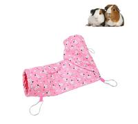 Guinea Pig Rat Corner Tunnel Polyester Easy to Fix Soft Cute Corner Tunnel for Small Pet Little Cow