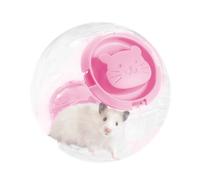 Guinea Pig Running Ball, Quiet Large Transparent Safe Portable Ball - Activity Toy for Small Animals | for Home Pet Rodents Gerbil Ferret Chinchilla Hedgehog Gecko Bilch Outd