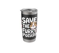 Guinea Pig Save The Furry Potato Stainless Steel Insulated Tumbler
