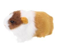 Guinea Pig Stuffed Animals 4.7x2.4x2.8 Inch Cute Soft Guinea Pig Toys for Kids Realistic Plush Animal Toy Faux Fur Hamster Toy Decor for Boys Girl Themed Party Supplies