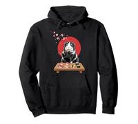 Guinea Pig Sushi Anime Vintage Japanese Food Lover Kawaii Pullover Hoodie