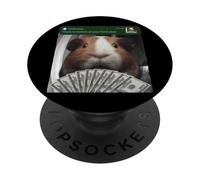 Guinea Pig There Is Motion At Your Front Door Silly PopSockets Adhesive PopGrip