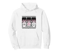 Guinea Pig Trio Coquette Bow Bubblegum Retro Pullover Hoodie