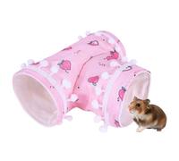Guinea Pig Tunnel Collapsible Guinea Pig Hideout Bunny Tunnels for Rabbits Bunny Hideout Hamster Tunnel for Rabbit Ferret Chinchilla Hedgehog Rat Small Animal