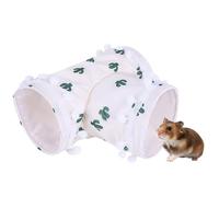 Guinea Pig Tunnel Guinea Pig Toys Collapsible Bunny Tunnels for Rabbits Hamster Tunnel Bunny Hideout for Rabbit Ferret Chinchilla Hedgehog Rat Small Animal