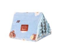 ＡＷＨＡＯ Guinea Pig Tunnel, Soft Hideaway, Cage Accessories, Guinea Pig Bed, House for Hamster, Squirrel, Rat, Hedgehog, Chinchilla, Blue L