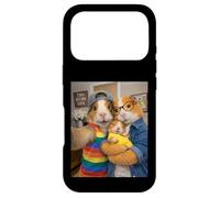 Guinea Pig Two Moms Life Selfie Mother's Day Queer Mom Pride Case for iPhone 17 Pro