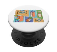 Guinea pig wants cage food accessories comic guinea pig PopSockets Adhesive PopGrip