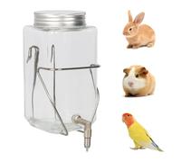 Guinea Pig Watter Bottle, Rabbit Non drip Water Dispenser, Suitable for Totoro, Birds, Hamsters, Guinea Pigs, and Other Small Animals (33oz)