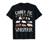 Guinea Pig Whisperer Rodent Household Pet Animal Lover Funny T-Shirt