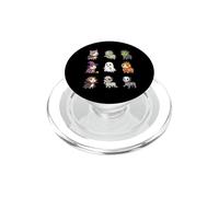 Guinea Pig Witch Zombie Mummy Skeleton Pumpkin Halloween PopSockets PopGrip for MagSafe