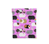 Guinea Pigs and Cupcakes Unique Leather Coin Purse - Mini and Modern Coin Holder, Secure & Portable Coin Organizer with Vintage Charm