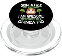 Guinea Pigs Are Awesome Funny Cute Guinea Pig Lover PopSockets PopGrip for MagSafe