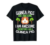 Guinea Pigs Are Awesome Funny Cute Guinea Pig Lover T-Shirt