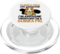 Guinea Pigs Are Awesome I'm Awesome I'm A Funny Guinea Pig PopSockets PopGrip for MagSafe