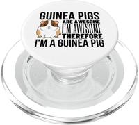 Guinea Pigs Are Awesome I'm Awesome I'm A Funny Guinea Pig PopSockets PopGrip for MagSafe