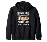 Guinea pigs are like Potato, Guinea Pig Zip Hoodie