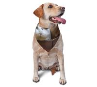 Guinea Pigs Dog Bandana Pet Scarf Accessories for Small Medium Dogs Cats Photo Prop, Triangle Pet Bandanas Adjustable Puppy Bib Washable Dog Kerchief Puppy Neckerchief