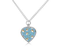 Guinea Pigs Eating Coriander Leaves Personalized Pet Urn Necklace Keepsake Urn Pendant Cremation Jewelry Gifts for Dog Cat Lover
