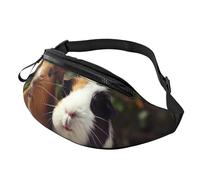 Guinea Pigs Funny Fanny Pack for Men Women Crossbody Waist Bag Waterproof Sports Belt Bag Outdoor Hip Pack
