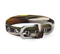 Guinea Pigs Funny Pet Collar, Adjustable Dog Collars with Buckle Stainless Steel D-Ring, Comfortable Collar for Small Medium Dogs and Cats