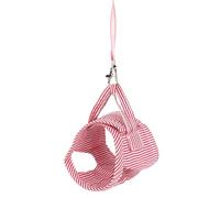 Guinea Pigs Harness, Adjustable Small Animals Vest and Leash Set, Outdoor Walking Harness for Squirrels Hedgehogs Ferret Rabbit (Red S)