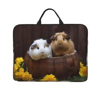 Guinea Pigs Laptop Case 14 Inch Laptop Sleeve Computer Carrying Bag Shockproof Protective Notebook Case Portable Laptop Bag Waterproof Briefcase Bag for Men Women