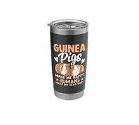 Guinea Pigs Make Me Happy Humans Make My Head Hurt Stainless Steel Insulated Tumbler