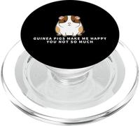 Guinea Pigs Make Me Happy You Not So Much Funny Guinea Pig PopSockets PopGrip for MagSafe