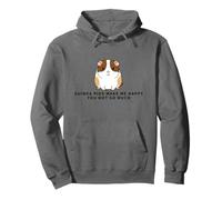 Guinea Pigs Make Me Happy You Not So Much Funny Guinea Pig Pullover Hoodie