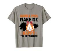 Guinea Pigs Make Me Happy You Not So Much Funny Guinea Pig T-Shirt
