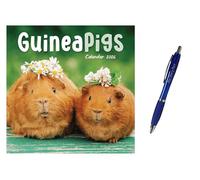 Guinea Pigs Mini Calendar 2026 + Exclusive Limited Edition Pen