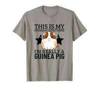 Guinea Pigs This is My Human Costume I'm Really A Guinea Pig T-Shirt