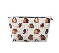 Guinea Pigs Vagilo Leather Toiletry Bag - Stylish & Durable Toiletry Kit for Travelers, Cosmetic Organizer, Makeup Bag, Carry-On, Portable Organizer, Zippered Pouch