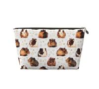 Guinea Pigs Vagilo Leather Toiletry Bag - Stylish & Durable Toiletry Kit for Travelers, Cosmetic Organizer, Makeup Bag, Carry-On, Portable Organizer, Zippered Pouch