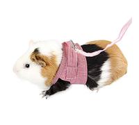 Guinea Pigs Vest Harness Adjustable Small Animals Traction Rope Chest Strap Outdoor Walking Training for Rabbit Squirrel Bunny Ferret Guinea Pig