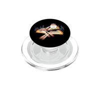 Guinea Pigs With Laser Eyes I Laser Rodent Space Pizza PopSockets PopGrip for MagSafe