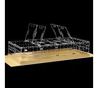 GuineaLoft™ Acrylic Cage Lid (2mm) - 4x2ft Large Clear Lid, Crystal Clear Views from Top, Easy to Open and Close, Easy to Remove, Supporting Beams & Brackets Included - Visit the GuineaLoft Store