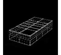 GuineaLoft™ Acrylic Cage Lid (4mm) - 4x2ft Large Clear Lid, Crystal Clear Views from Top, Easy to Open and Close, Easy to Remove, Supporting Beams & Brackets Included - Visit the GuineaLoft Store