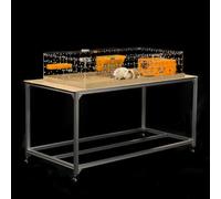 GuineaLoft™ Acrylic Cage (Model-A) - Large 4x2ft Open Cage for Guinea Pigs, Rabbits, Button Quails, Hedgehogs, Small Animals That Need Roaming Space - Visit The GuineaLoft Store to See More