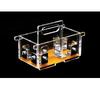 GuineaLoft™ Basket Feeder - Designed for Small Pets like Birds, Hamsters, Mice, Anti-Knock Over, Anti-Flap Out, Easy to Put In & Take Out - Guinea Loft Exclusive