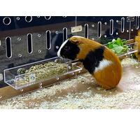 GuineaLoft™ Food Feeder - Say Goodbye to Traditional Bowls! The Ultimate Feeder for Small Pets like Guinea Pigs, Rabbits and Chinchillas. Designed & Made by Seasoned Owners - Guinea Loft Exclusive