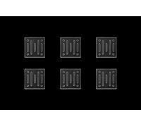 GuineaLoft ™ T9 Panels (6-Pack) - Six 4x4 inch Panels to Install on Walls or Floors to Make Stairs, Hurdles, Mazes & Other Play Structures - Guinea Loft Exclusive