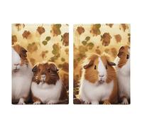 GuineaPigs Travel Passport Holder with Credit Card Slots And Boarding Pass Slot Passport Book Holder for Passports Credit Cards Boarding Passes
