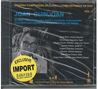 Guinjoan, J. - Spanish Composers of Today, Vol.3 - Juan Guinjoán [IMPORT]