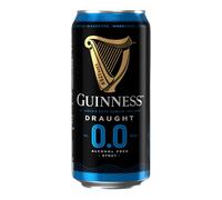 Guinness 0.0 Zero 440ml - Alcohol Free Stout, Case of 12 Cans