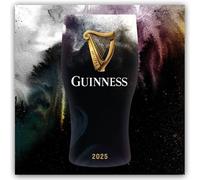 Guinness 2025 - Wand-Kalender: Original Carousel-Kalender [Mehrsprachig] [Kalender]