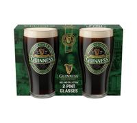 Guinness 2pc Ireland Pint Glass Set in Clear